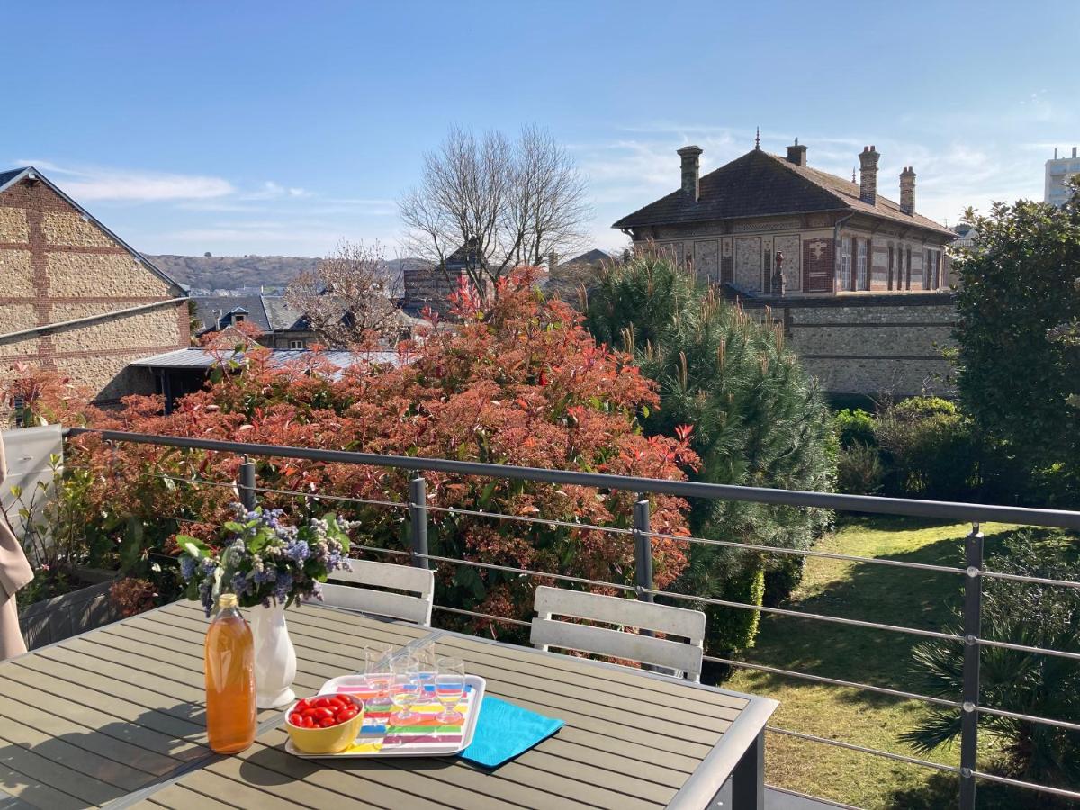 Maison Avec Grand Jardin Et Terrasse Dans Quartier De La Benedictine Fécamp Buitenkant foto