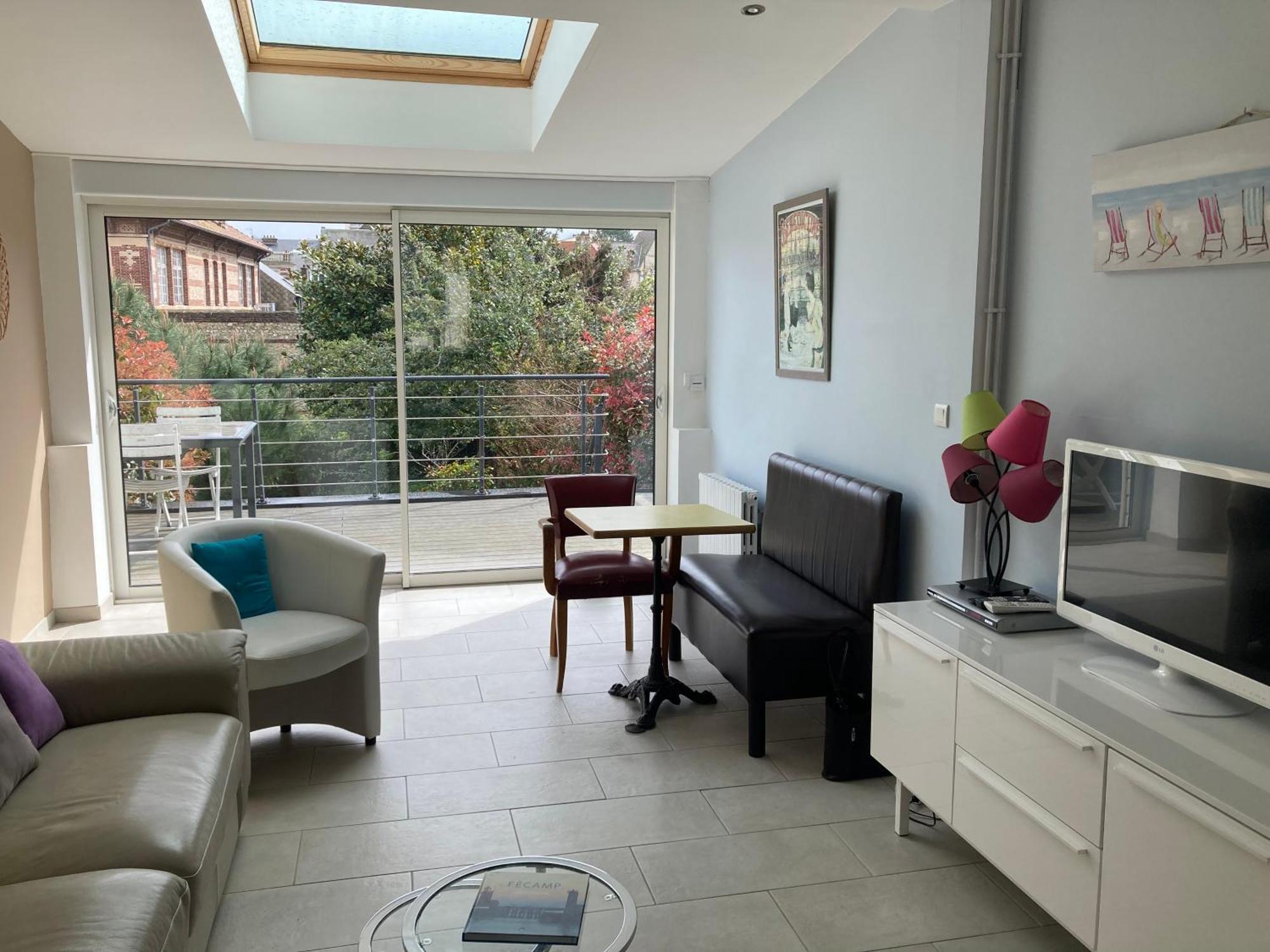 Maison Avec Grand Jardin Et Terrasse Dans Quartier De La Benedictine Fécamp Buitenkant foto